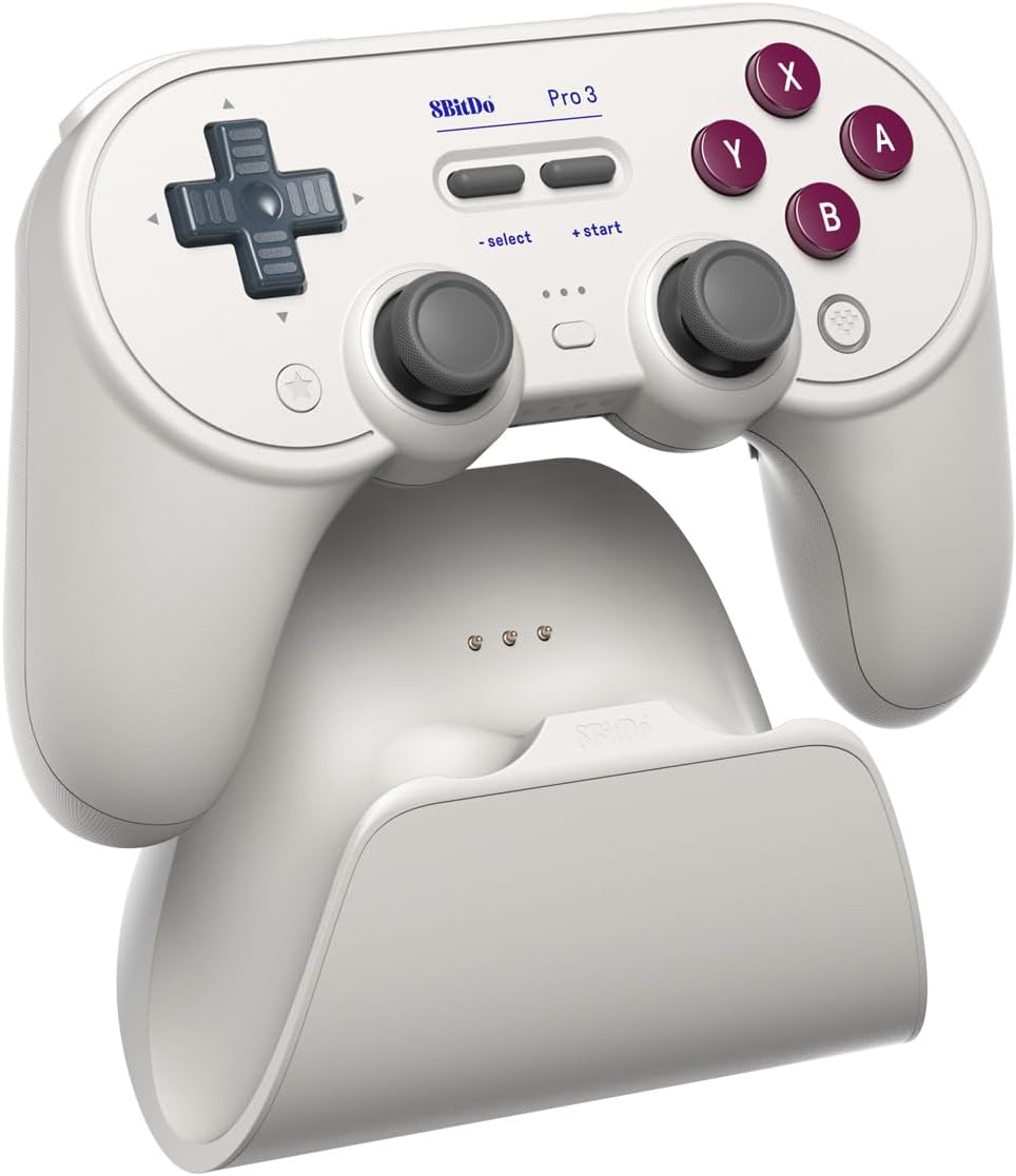 Comando S/ Fios 2.4G BT 8BITDO Pro 3 G Clássico NS / NS2 2