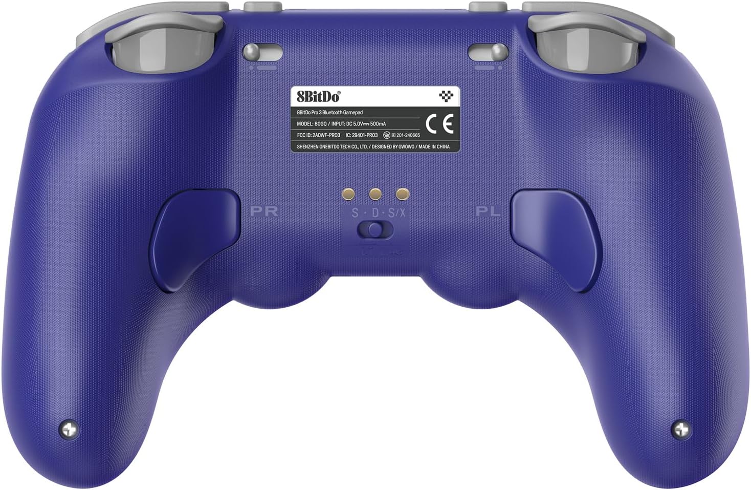 Comando S/ Fios 2.4G Bluetooth 8Bitdo Pro 3 Roxo Nintendo Switch/Nintendo Switch2 4