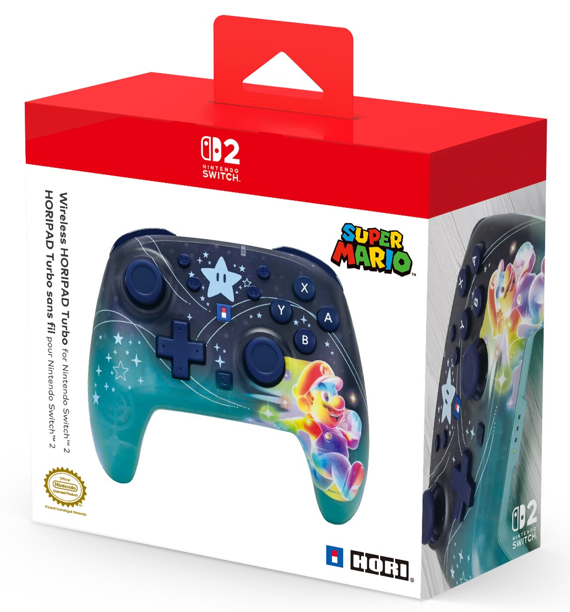 Imagem 0 de Wireless HORIPAD Turbo (Universe Mario)  para Nintendo Switch™ 2