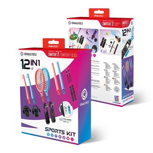 Acessórios Switch 2 Sports-Kit 12 em 1 2