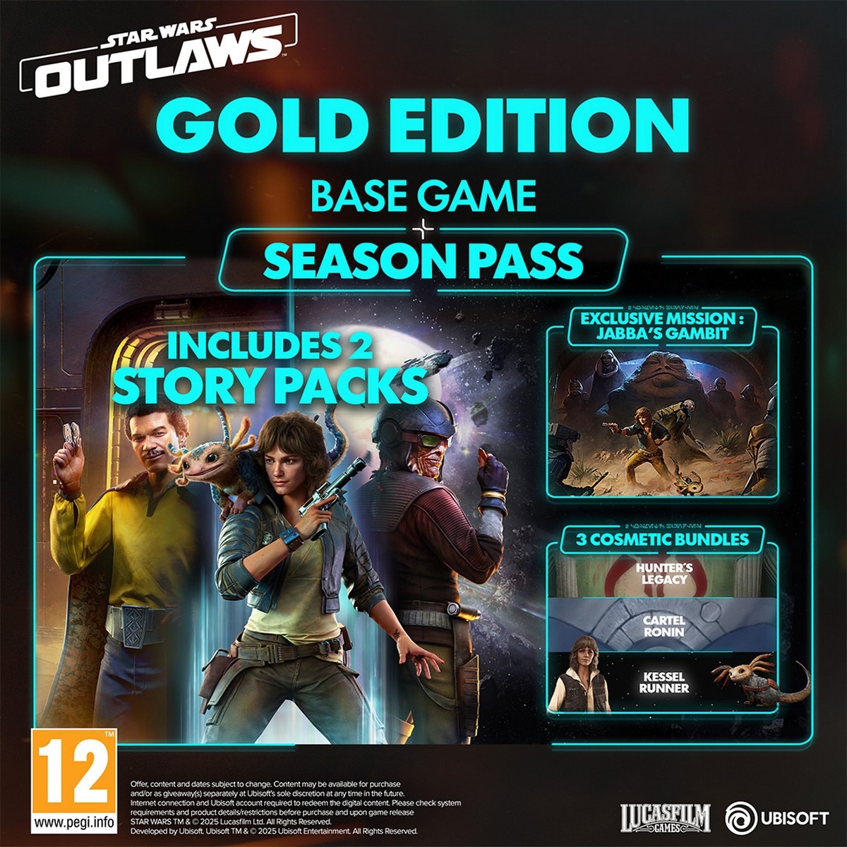 Star Wars: Outlaws (Gold Edition) - Nintendo Switch 2 3