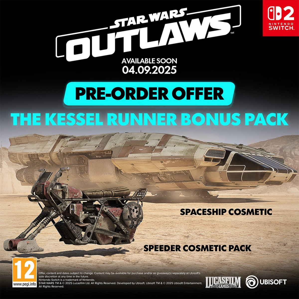 Star Wars: Outlaws (Gold Edition) - Nintendo Switch 2 4