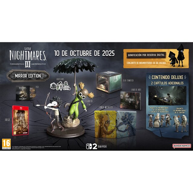 Imagem 0 de Little Nightmares III Edição de Colecionador Mirror Edition - Nintendo Switch 2