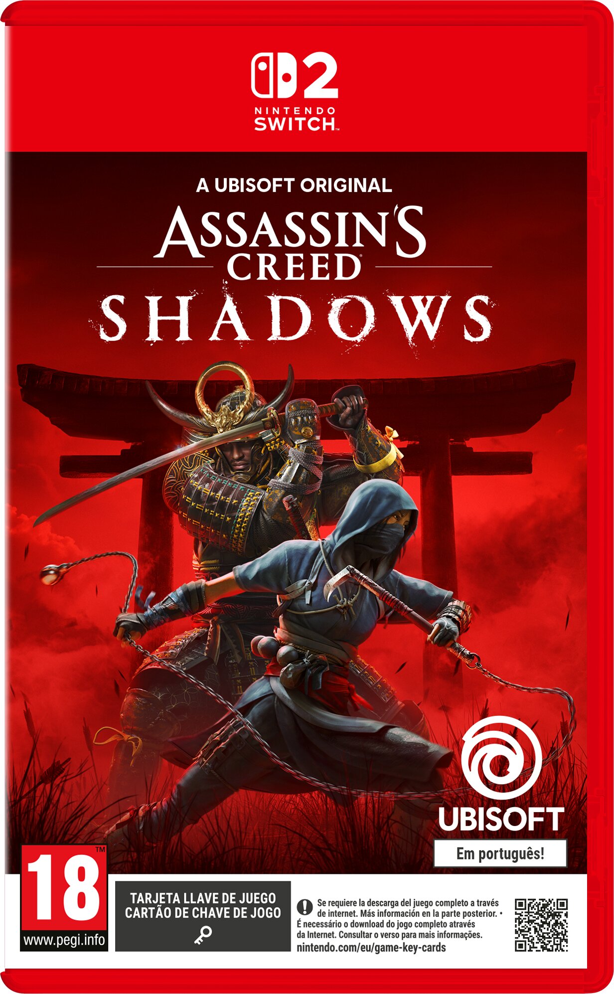 Imagem 0 de Assassin's Creed Shadows - Nintendo Switch 2