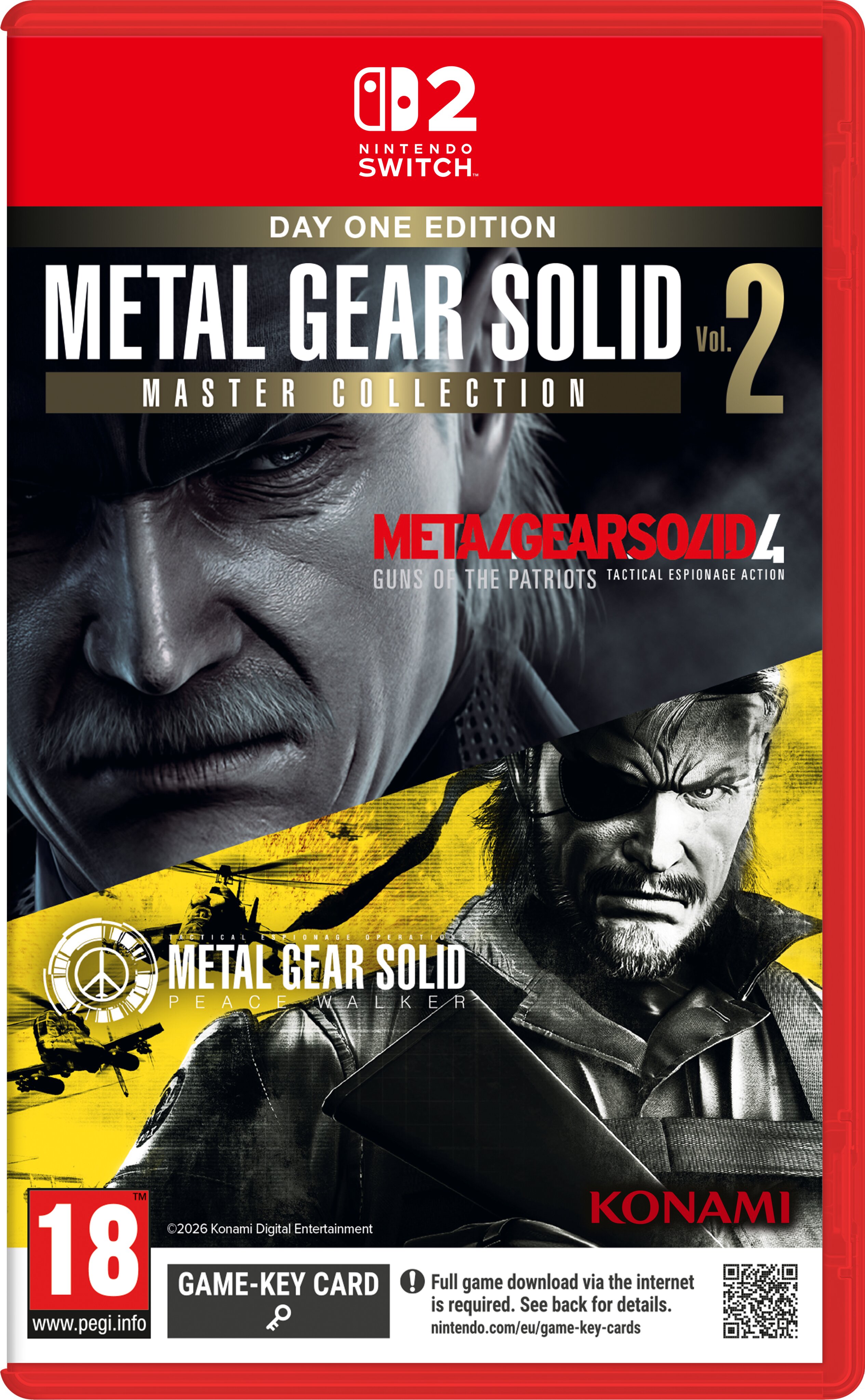 Imagem 0 de Metal Gear Solid: Master Collection Vol.2 - Day One Edition (CIB) Nintendo Switch 2