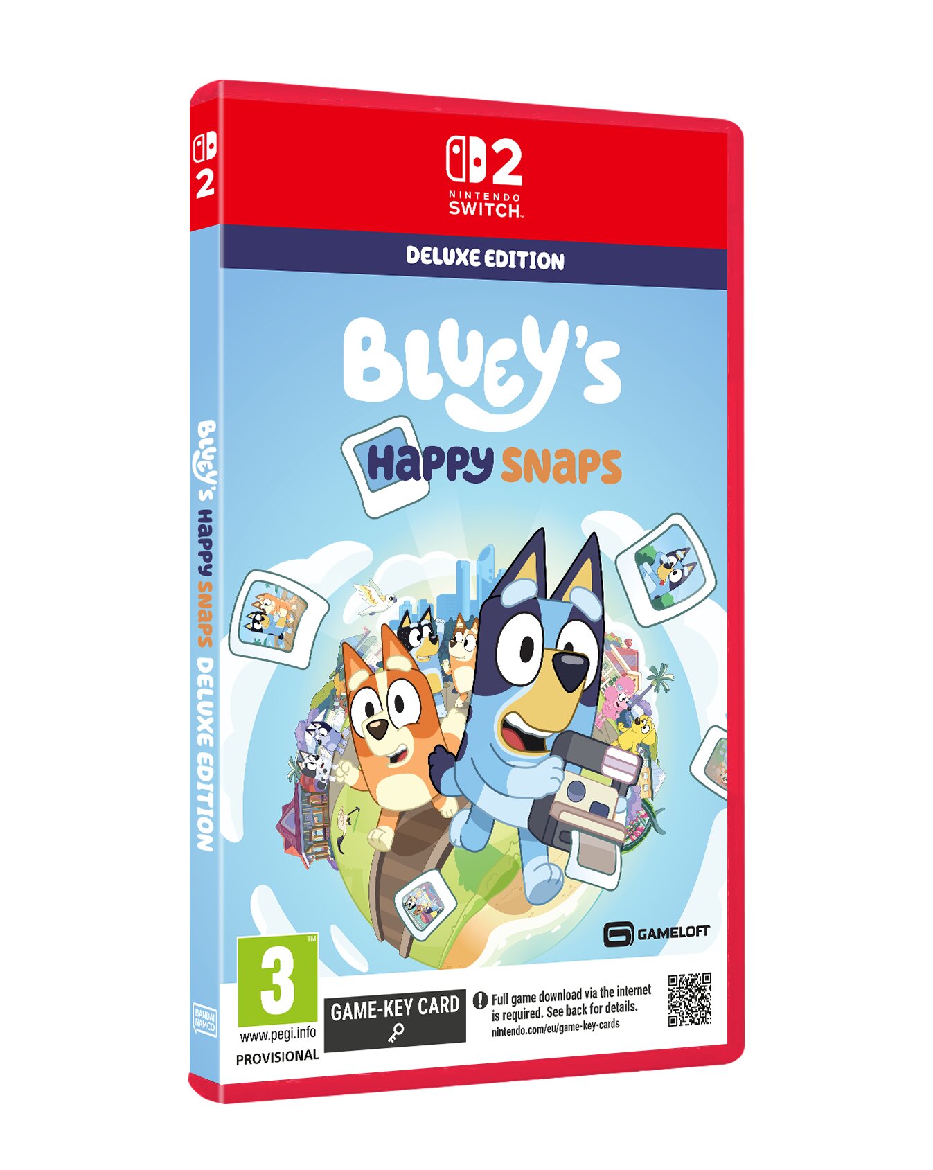 Blueys Happy Snaps - Edição Deluxe- Nintendo Switch 2 3