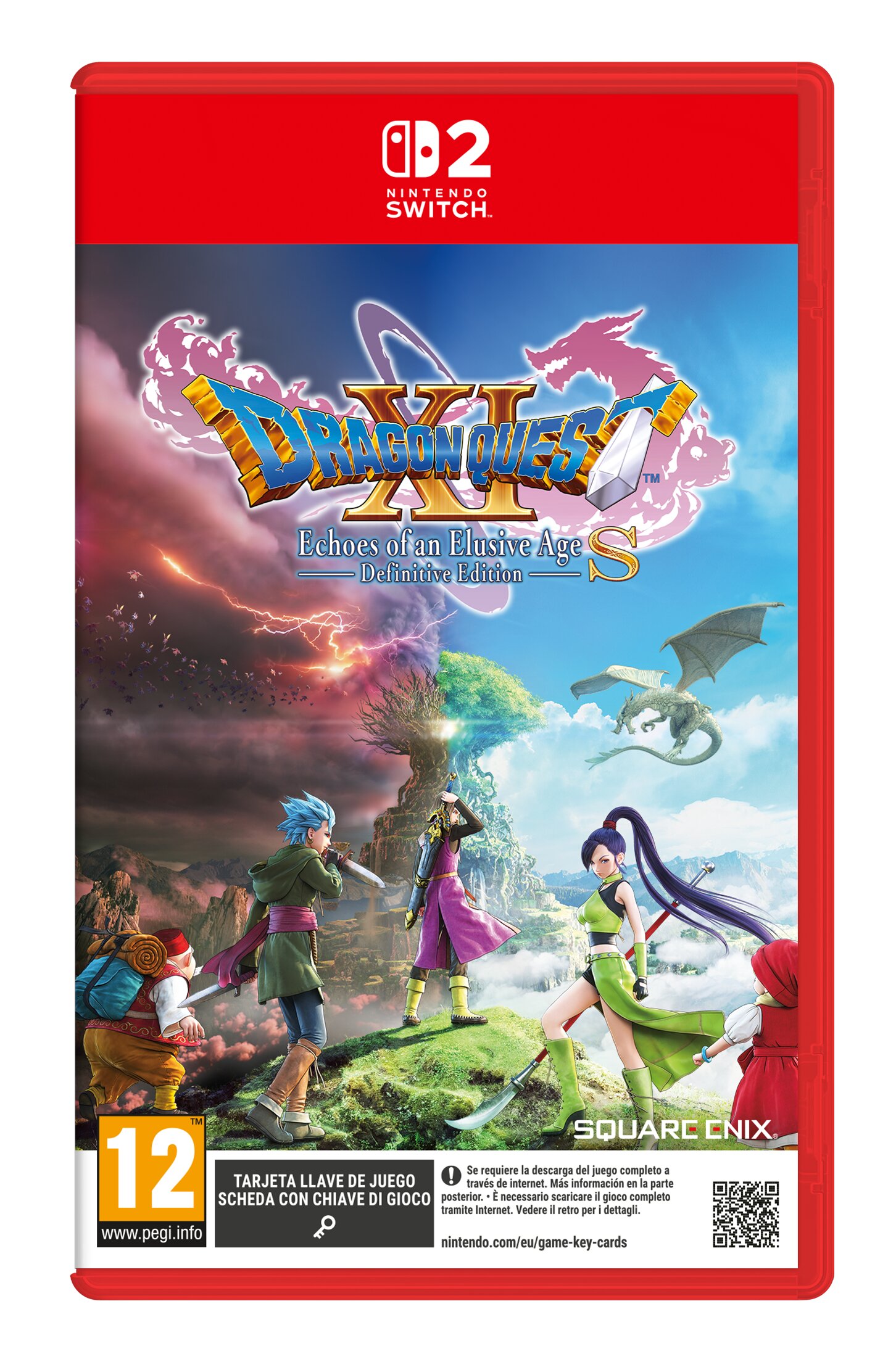 Imagem 1 de DRAGON QUEST XI S: Echoes of an Elusive Age - Definitive Edition (GameKey Card) - Nintendo Switch 2