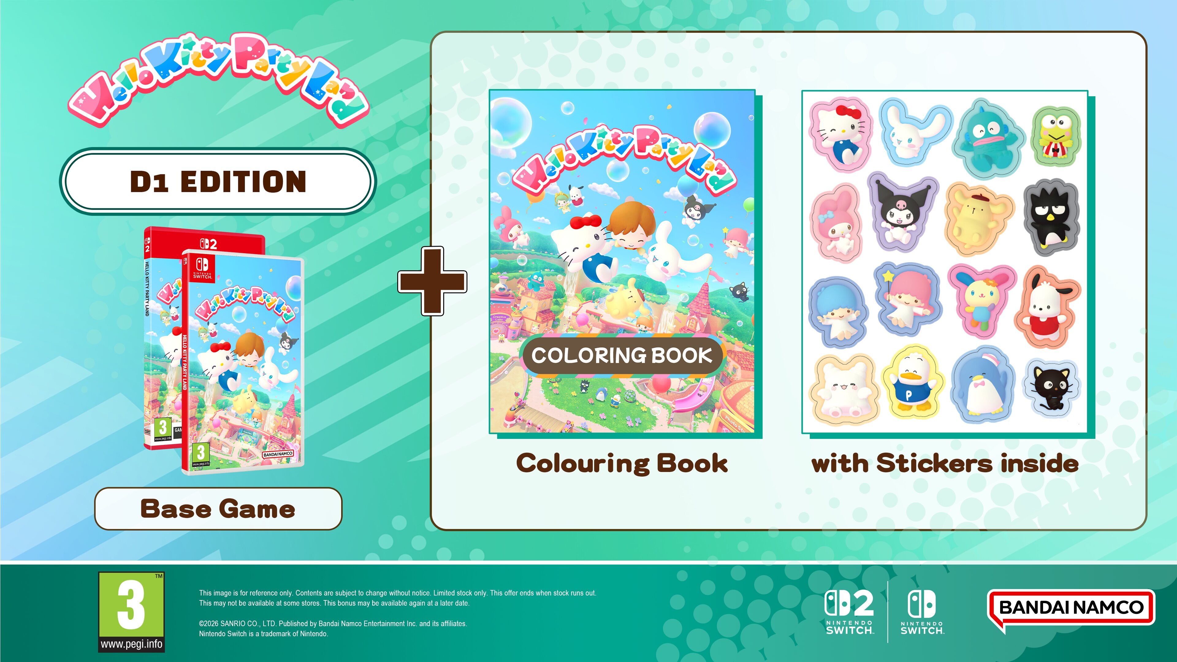 Hello Kitty Party Land Day One Nintendo Switch2 4
