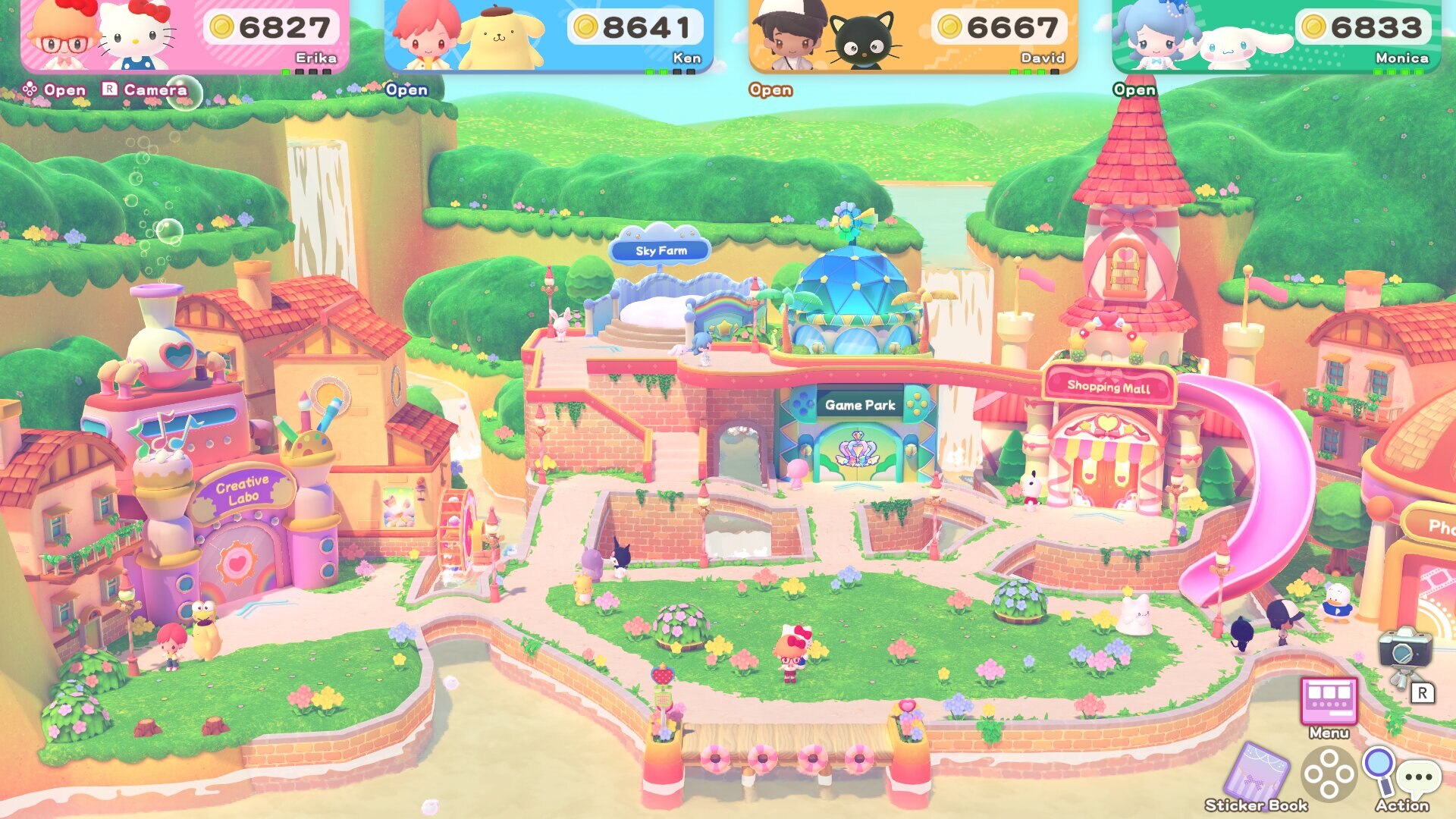 Hello Kitty Party Land Day One Nintendo Switch2 7
