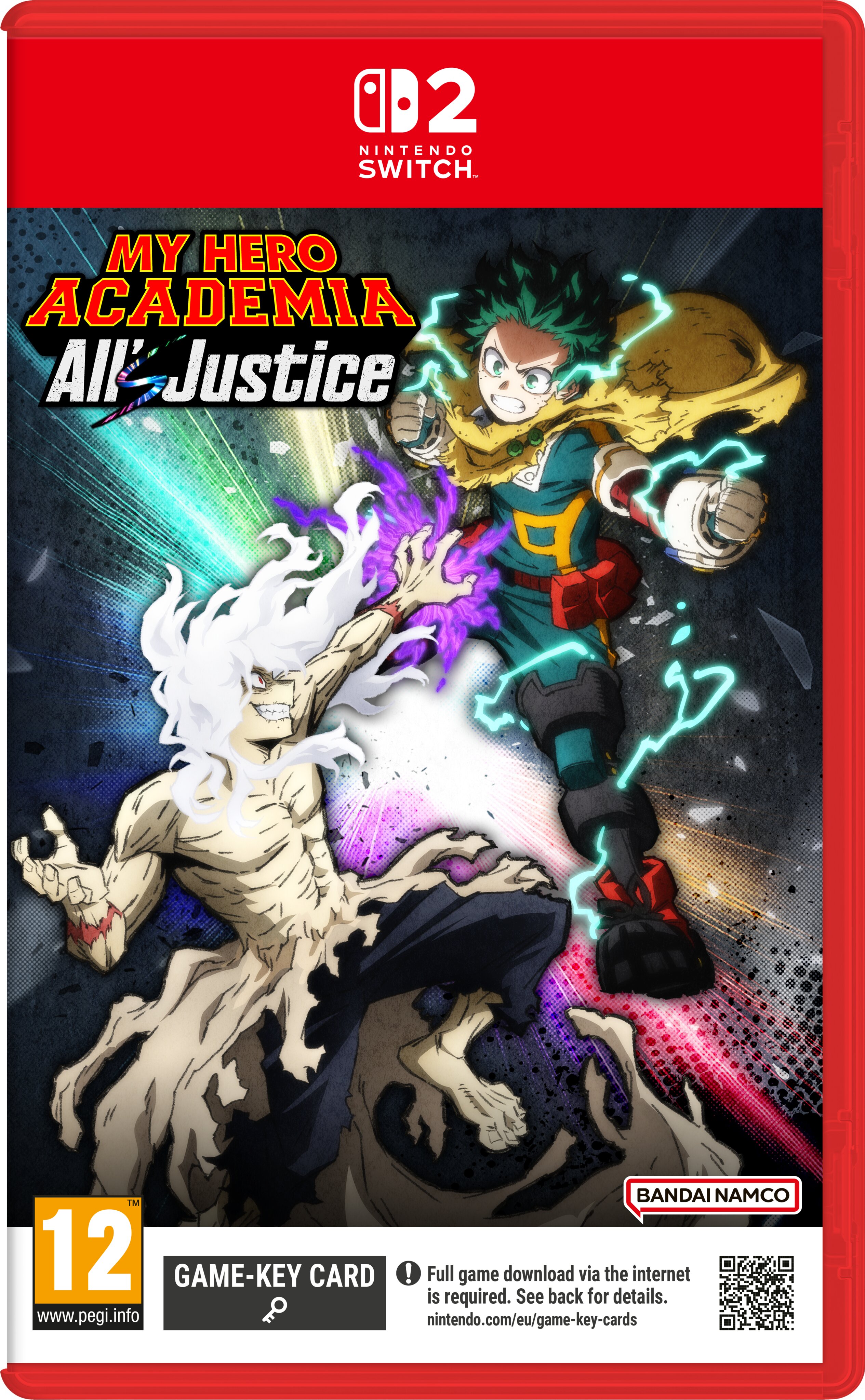 Imagem 0 de My Hero Academia: All’s Justice (Game Key Card) - Nintendo Swich 2