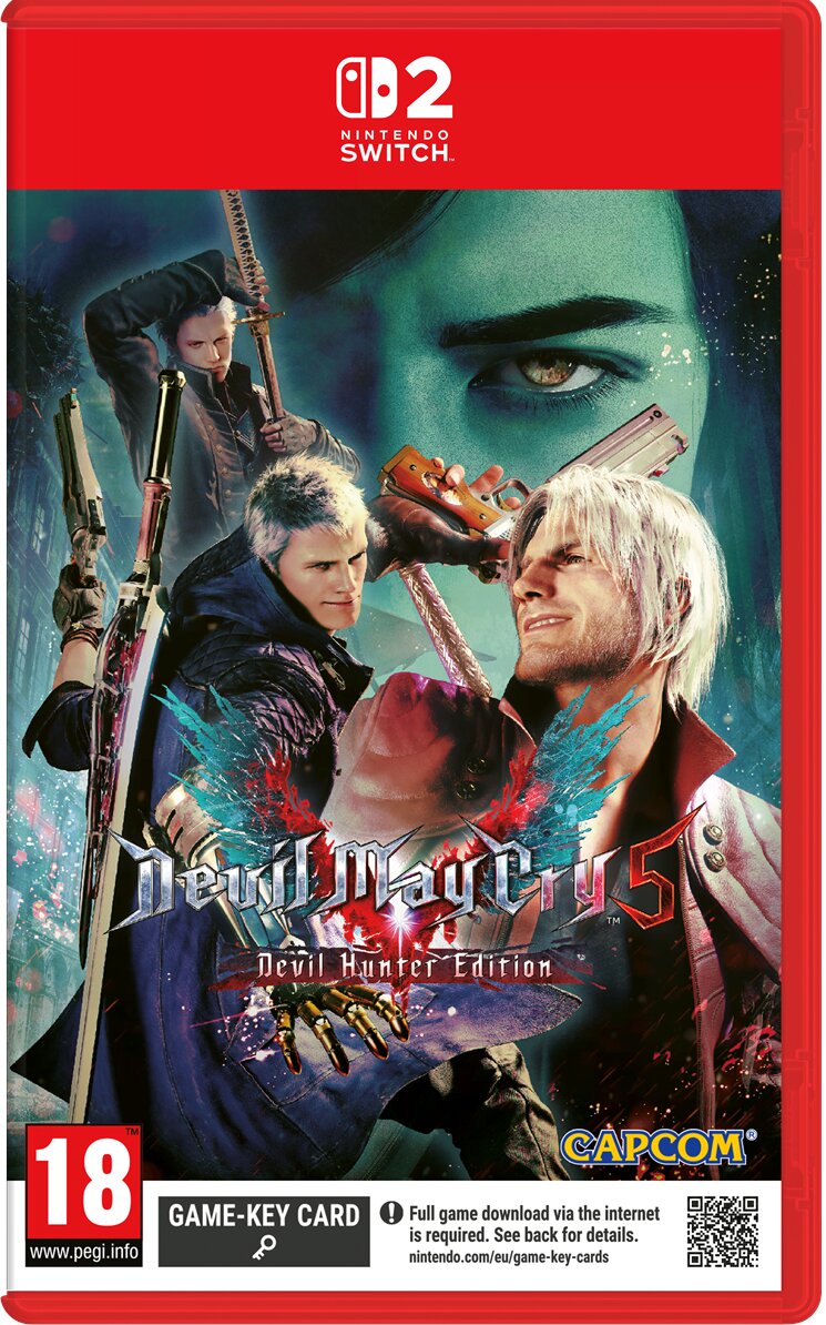Imagem 0 de Devil May Cry 5: Devil Hunter Edition - (Cartão chave de jogo) - Nintendo Switch 2