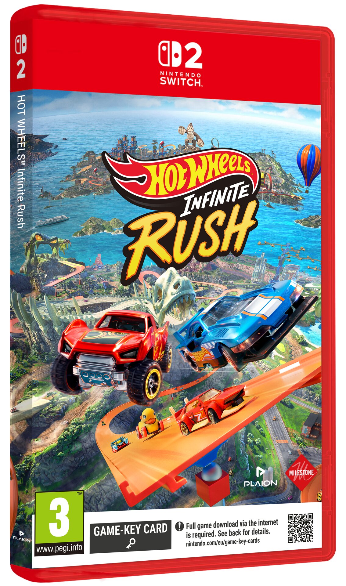 Imagem 0 de Hot Wheels: Infinite Rush (Cartão chave de jogo) - Nintendo Switch 2