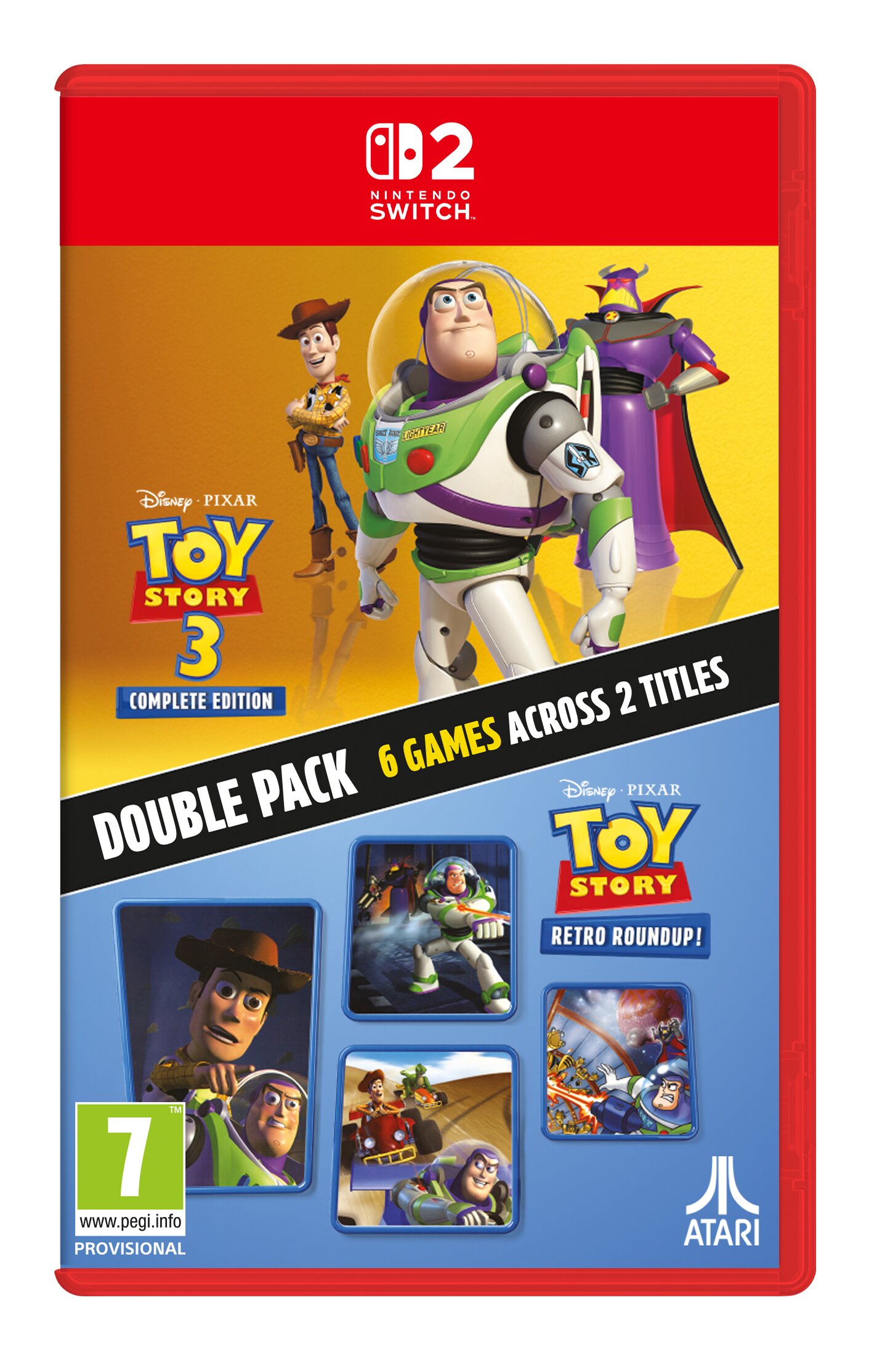 Imagem 0 de Toy Story: Retro Roundup! + Toy Story 3 Complete Edition Double Pack - Nintendo Switch 2