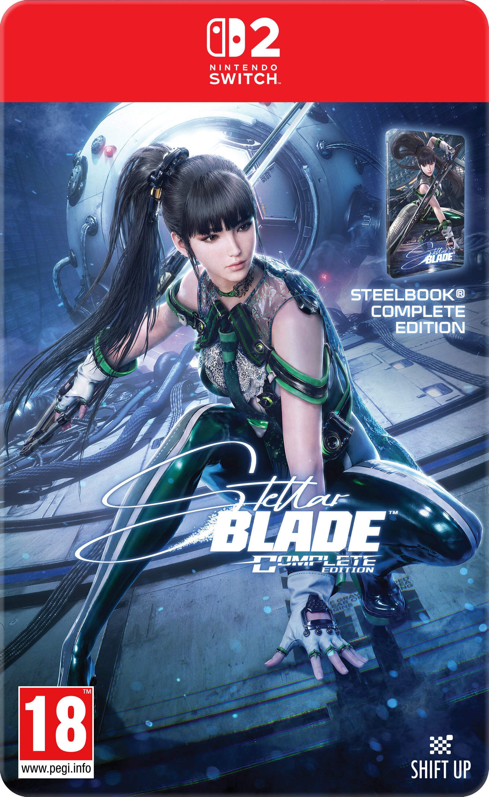 Imagem 1 de Stellar Blade Complete Steelbook Edition - Nintendo Switch 2