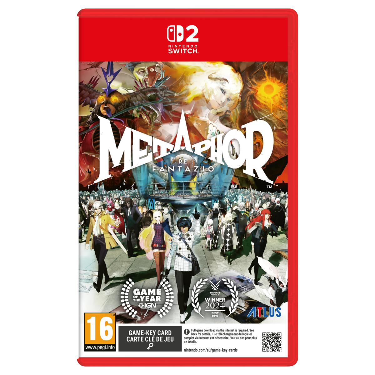 Imagem 0 de Metaphor ReFantazio (Game Key Card) - Nintendo Switch 2