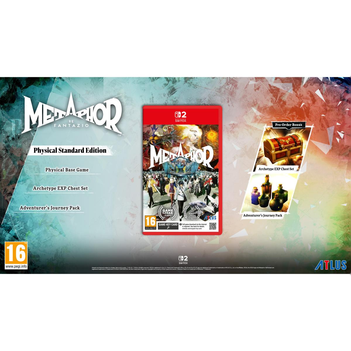 Metaphor ReFantazio (Game Key Card) - Nintendo Switch 2 2
