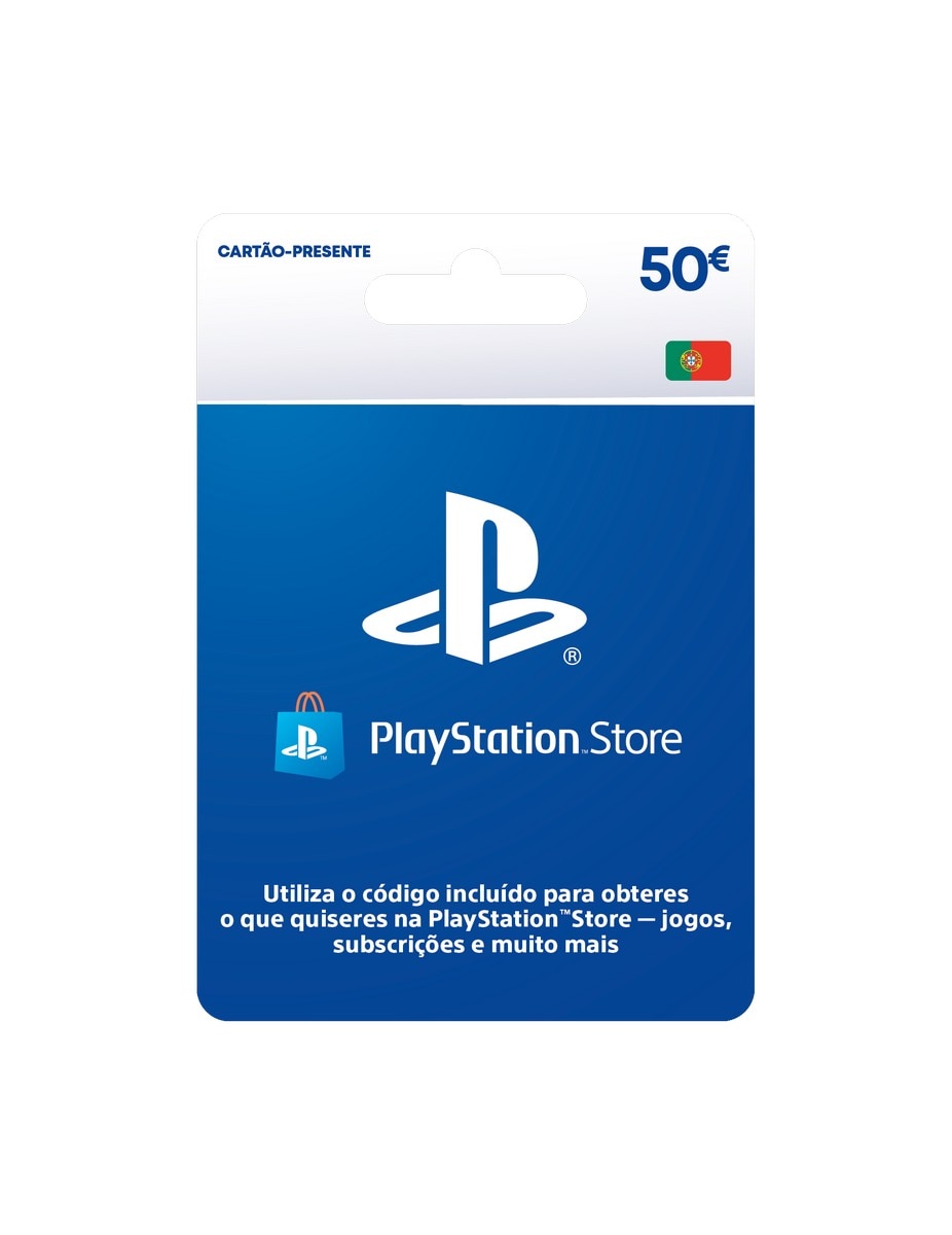 PLAYSTATION NETWORK CARD - 50 Euros - Cartão Físico 1