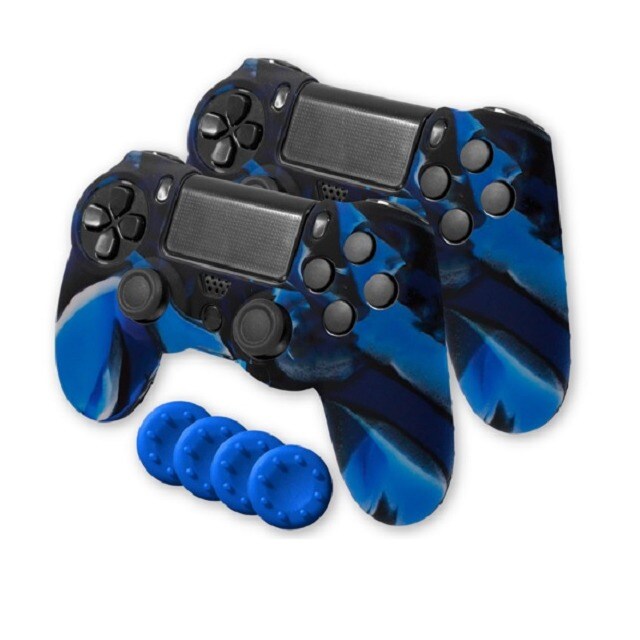 Imagem 0 de Comando Blackfire Silicone Sleeve Gamer Dual Kit - PlayStation 4
