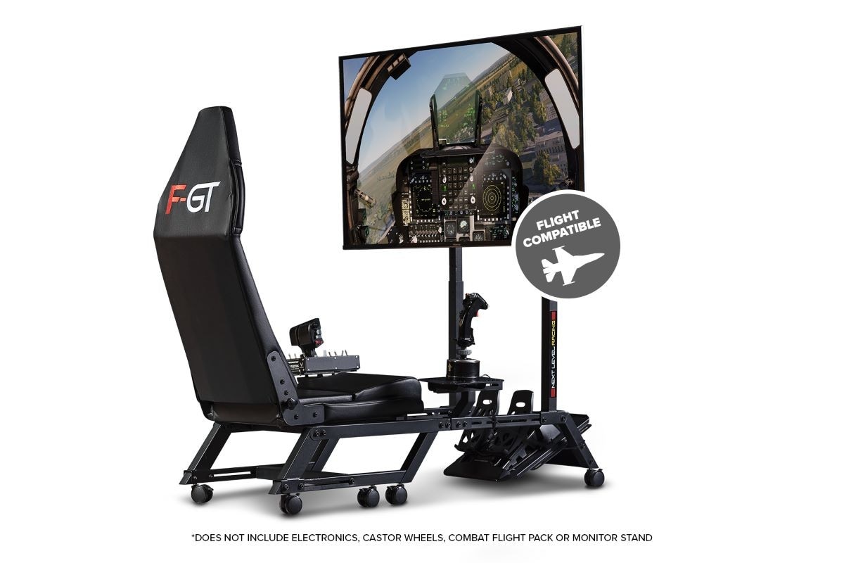 Cadeira Gaming Next Level Racing Simulator F-GT Cockpit 8