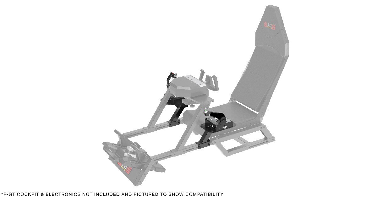Combat Flight Pack F-GT e GT Track Preto-9