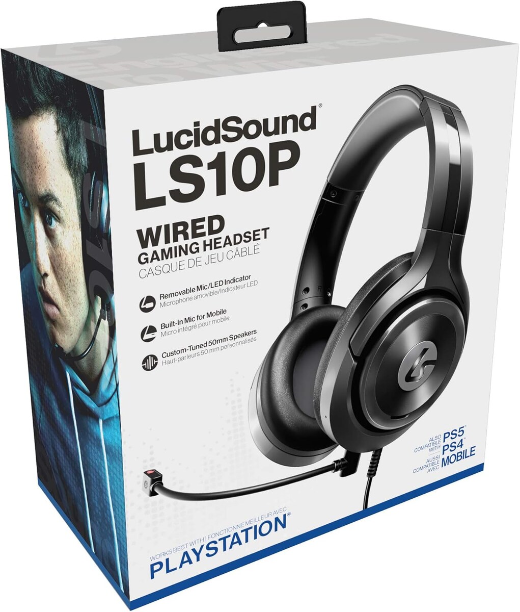 LucidSound Headset LS10P Wired - PS4 / PS5 5
