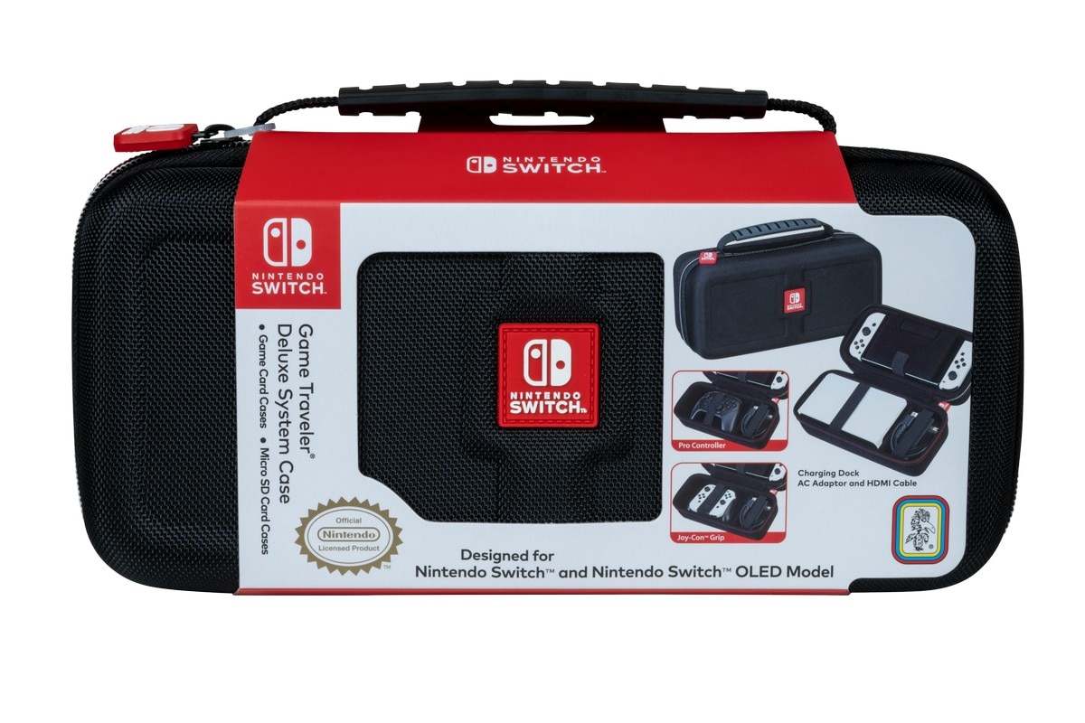 Bolsa Deluxe Preta Tamanho Médio - Nintendo Switch 2
