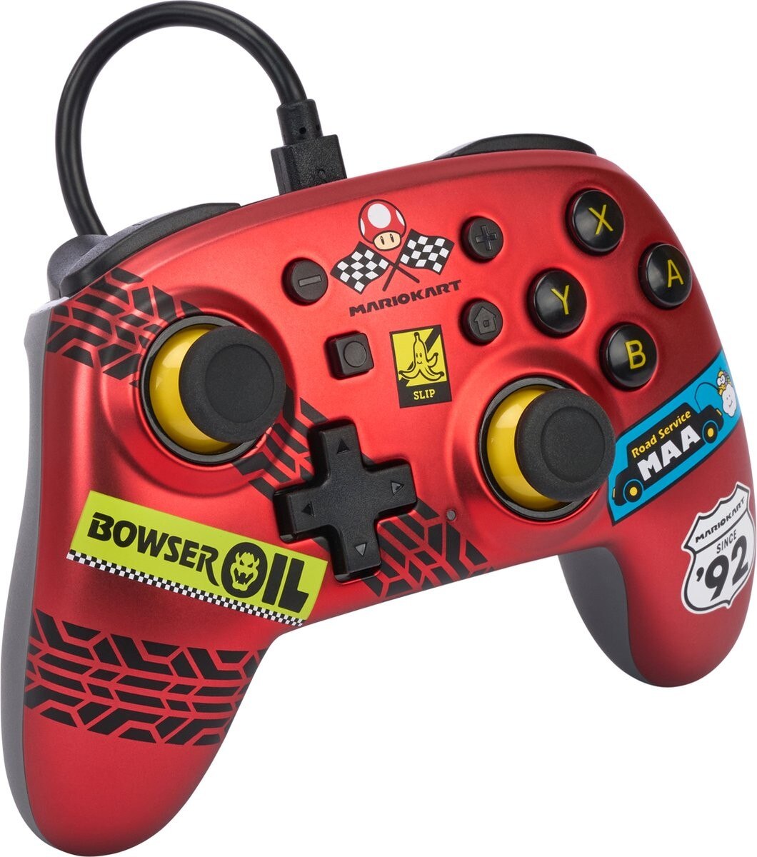 Comando PowerA Nano para a Nintendo Switch - Mario Kart: Racer Red 3