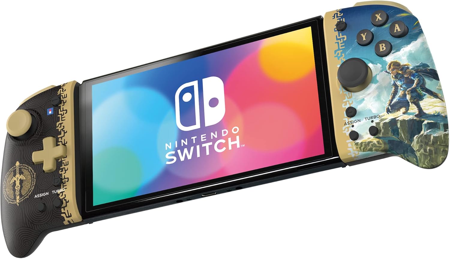 HORI - Comando Split Pad Pro (Zelda: Tears of the Kingdom) para Nintendo Switch 1