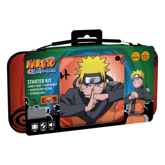 Bolsa de Transporte Konix Naruto Shipuden Switch Jutsu Nintendo Switch 2