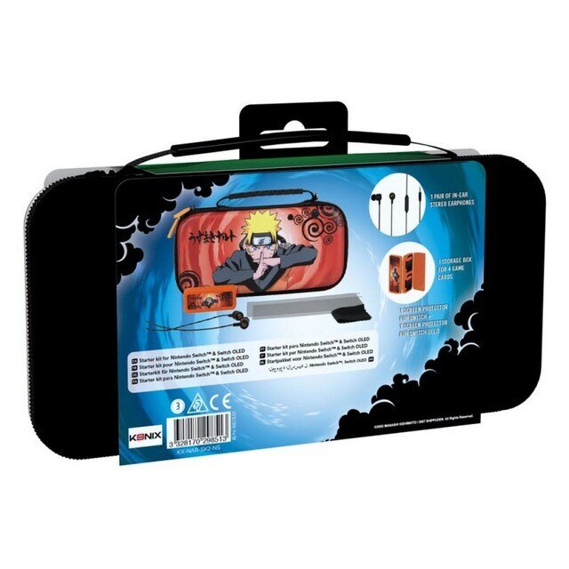 Bolsa de Transporte Konix Naruto Shipuden Switch Jutsu Nintendo Switch 3
