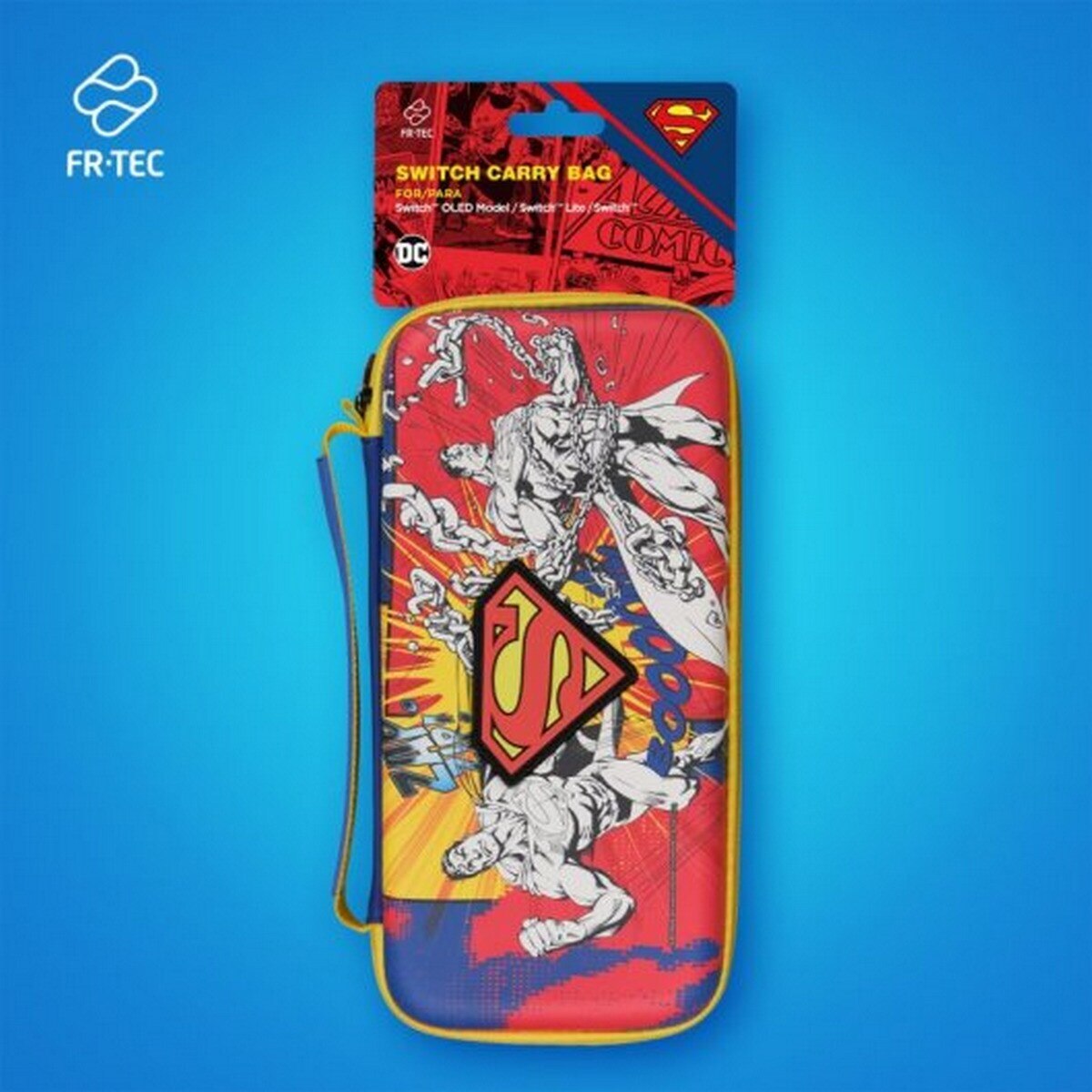 Mala de Transporte Nintendo Switch Premium DC Superman- FR-TEC 5