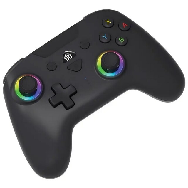 Imagem 0 de Comando Sem Fio LED RGB para Nintendo Switch - Preto