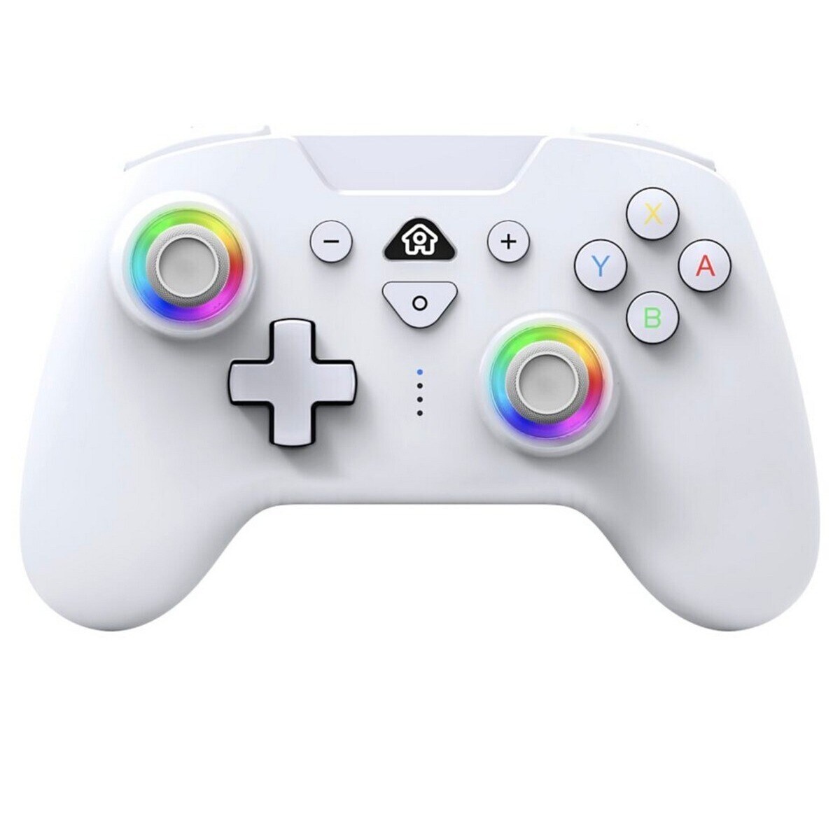 Comando Sem Fio LED RGB para Nintendo Switch - Branco 1