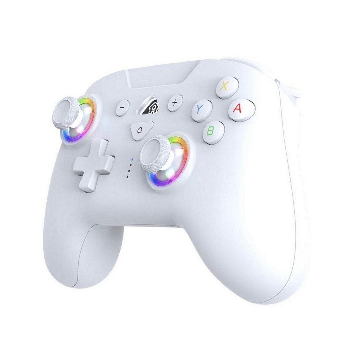 Comando Sem Fio LED RGB para Nintendo Switch - Branco 2