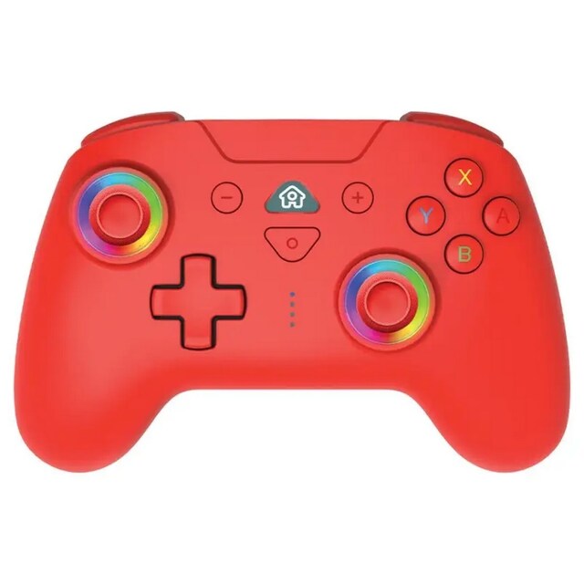 Imagem 0 de Comando Sem Fio LED RGB para Nintendo Switch - Vermelho