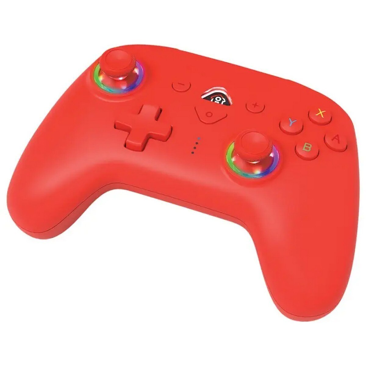 Comando Sem Fio LED RGB para Nintendo Switch - Vermelho 2