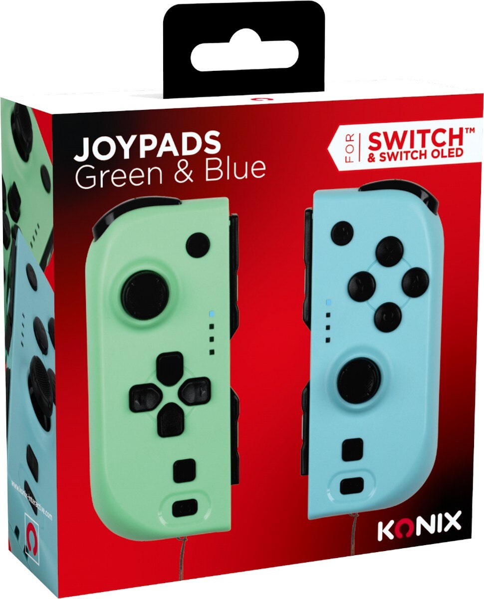 Joypads Konix para Nintendo Switch - Azul / Verde 7