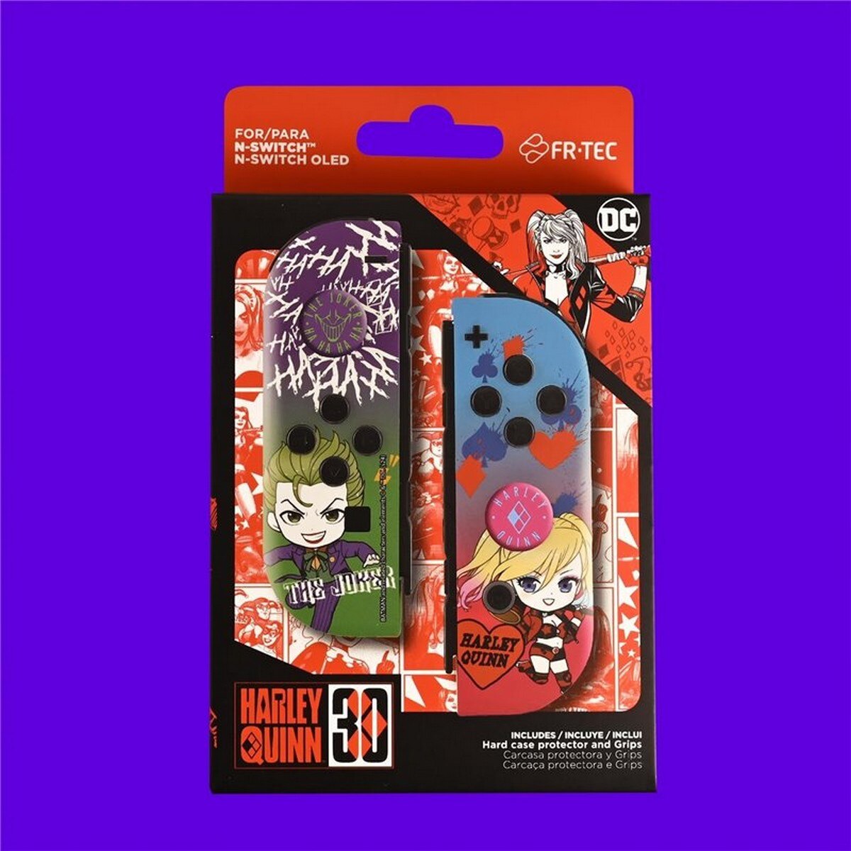 Joy-Con Combo Pack FR-TEC Nintendo Switch - Joker & Harley Quinn 3