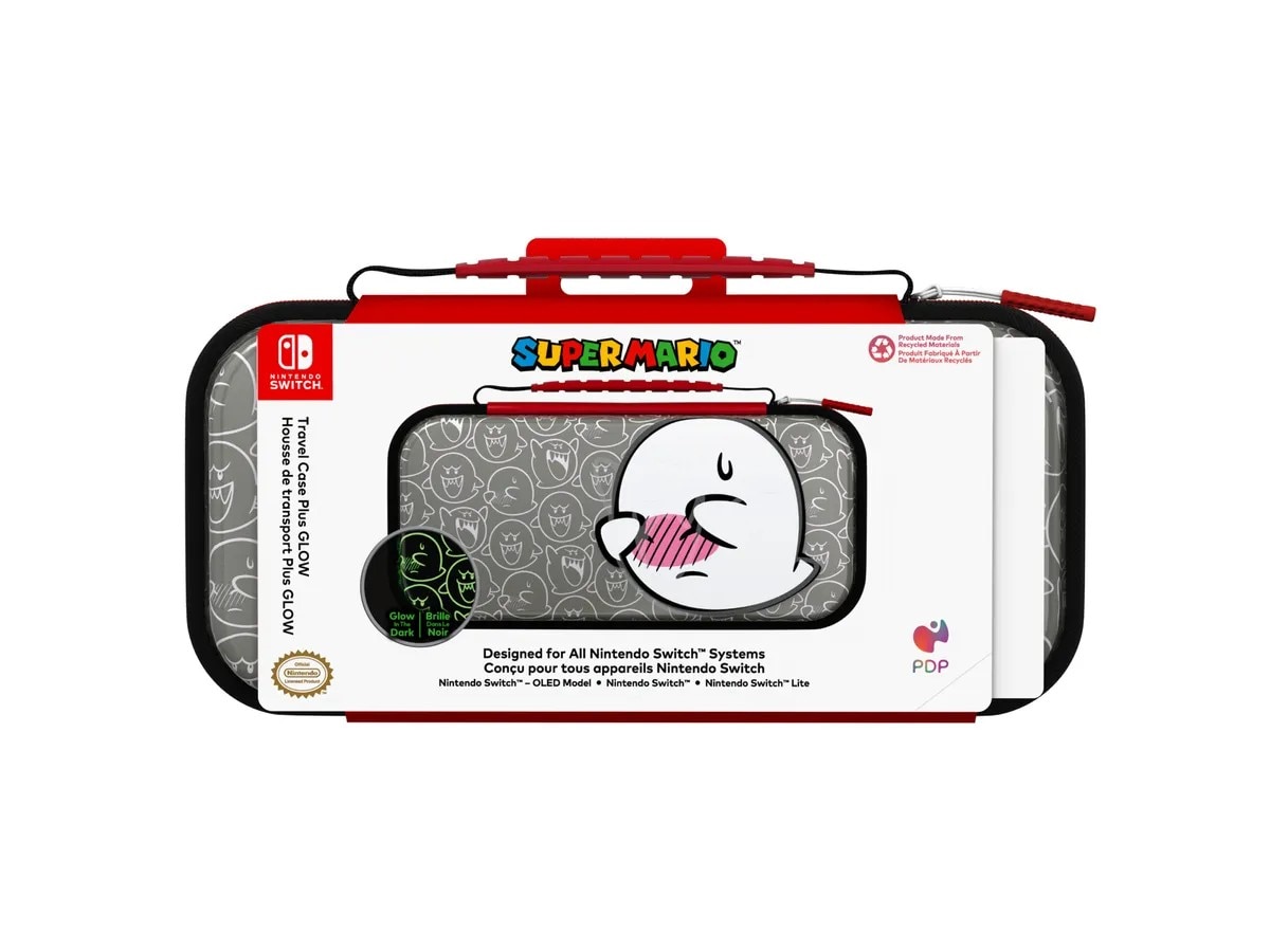 Bolsa Travel Plus PDP para Nintendo Switch Glow In The Dark - Boo Hoo 8