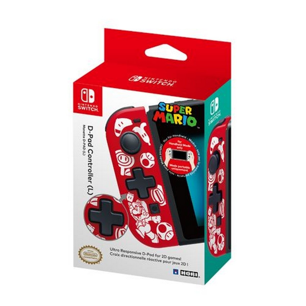 Controlador Hori D-Pad Super Mario - Nintendo Switch 5