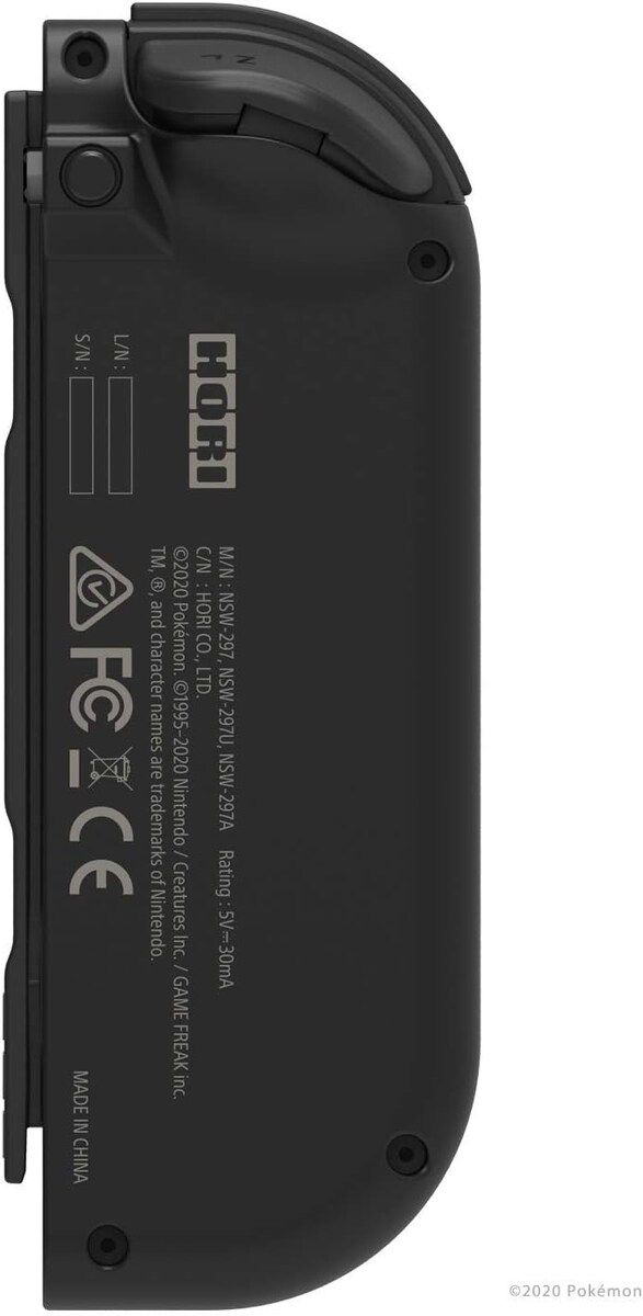 Joy-con Esquerdo Pokemon Pikachu Black & Gold - Nintendo Switch 3