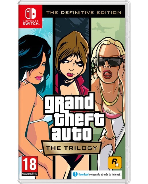 GTA Trilogy Definitive Edition - Nintendo Switch 1