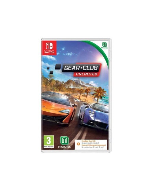 Gear Club Unlimited (CIB)- Nintendo Switch 1