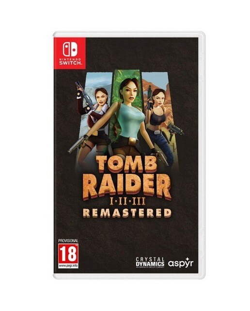 Tomb Raider I-III Remastered Starring Lara Croft - Nintendo Switch 1