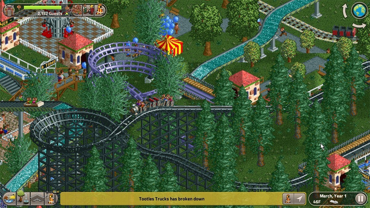 Roller Coaster Tycoon Classic - Nintendo Switch 3
