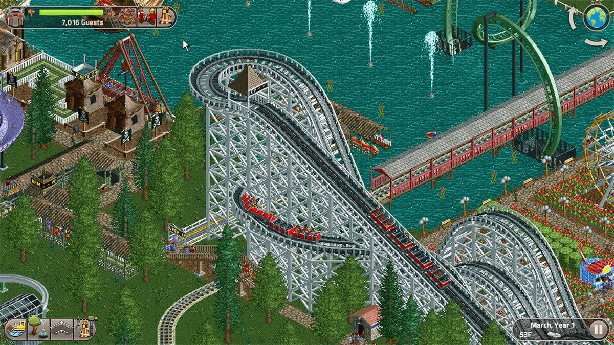 Roller Coaster Tycoon Classic - Nintendo Switch 5