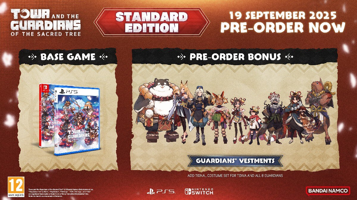 Towa And The Guardians Of The Sacred Tree - Nintendo Switch 2