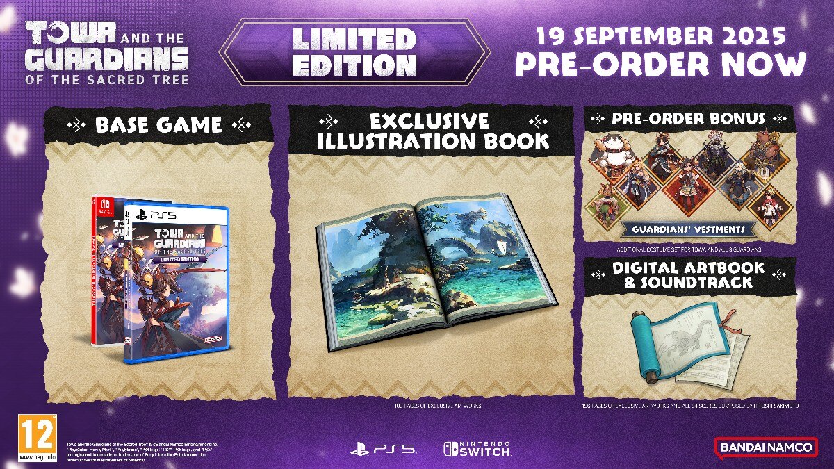 Towa and the Guardians of the Sacred Tree - Limited Edition - Nintendo Switch 2