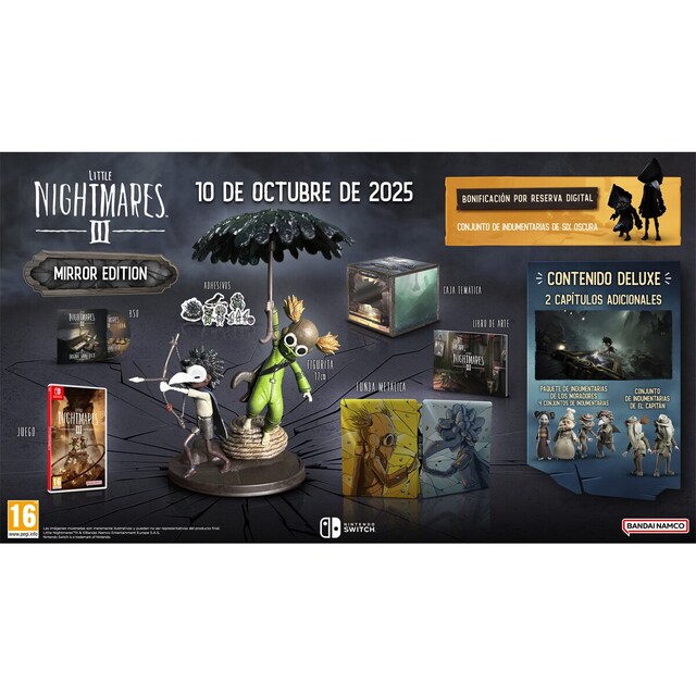 Imagem 0 de ittle Nightmares III Edição de Colecionador  Mirror Edition - Nintendo Switch