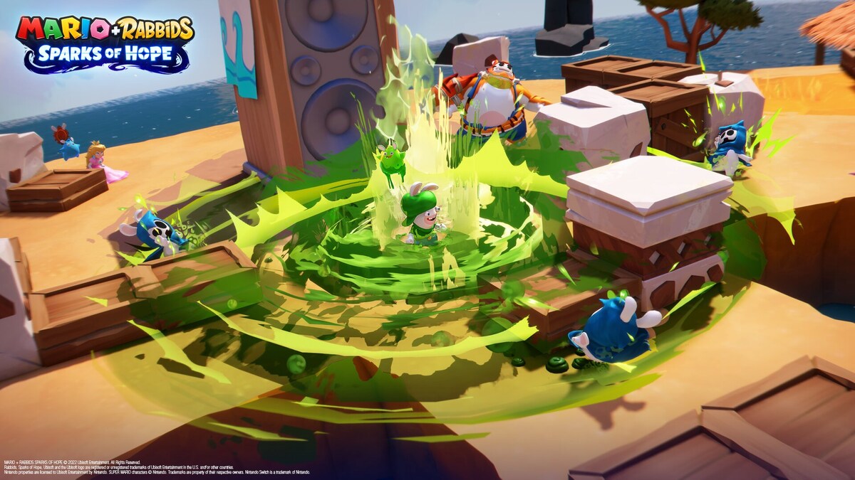 Double Pack Mario & Rabbits - CIB - Nintendo Switch 10